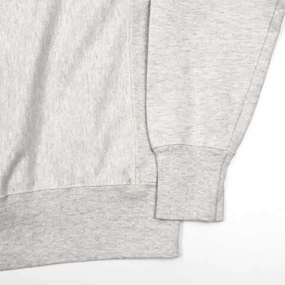 Champion Reverse Weave Hoodie Small Gray Sweatshirt Embroidered Logo Pullover - Picture 8 of 8